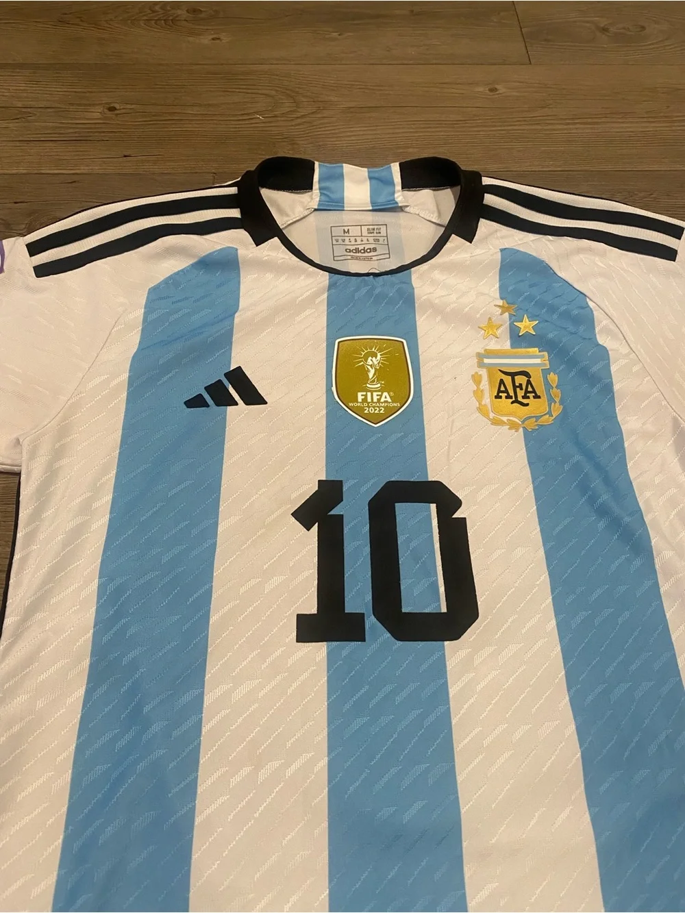 Adidas Argentina Lionel Messi 2022 World Cup Champions